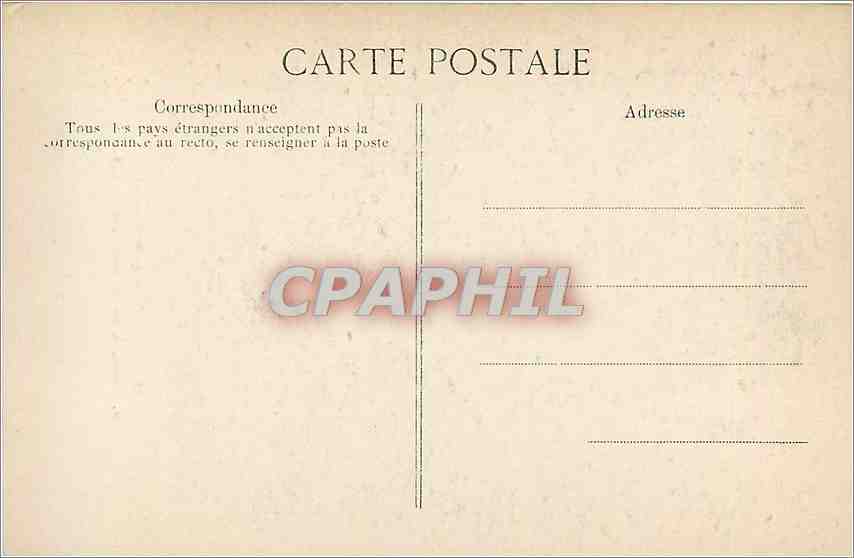 CPA Extrait de l'ouvrage de Piranest A Vincent Rue des Beaux Arts Paris  — Verso