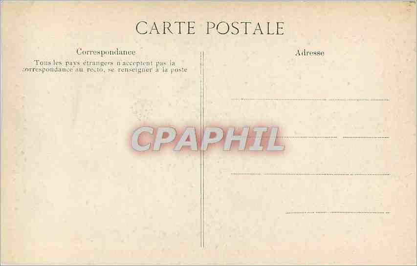 CPA Extrait de l'ouvrage de Piranest A Vincent Rue des Beaux Arts Paris  — Verso