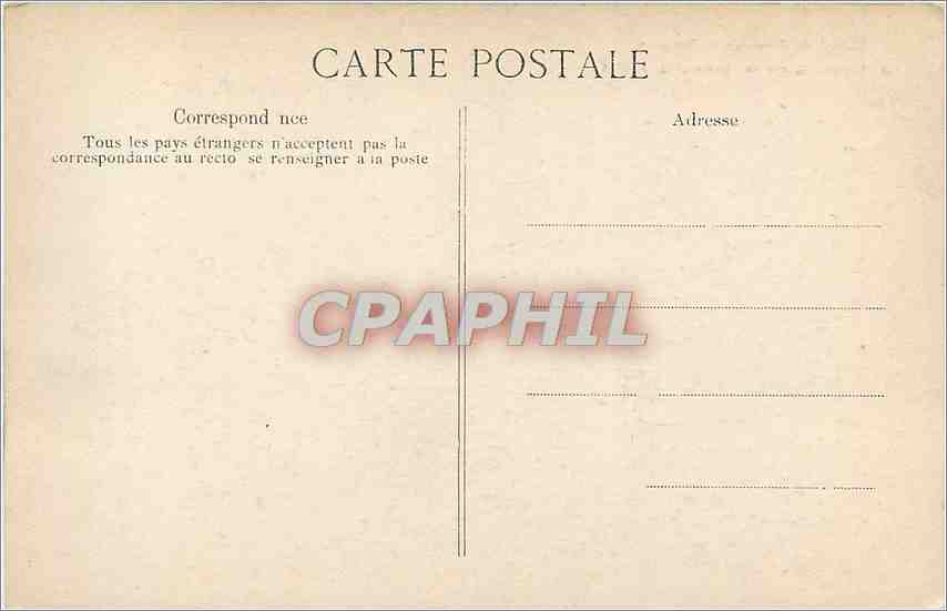 CPA Extrait de l'ouvrage de Piranest A Vincent Rue des Beaux Arts Paris  — Verso
