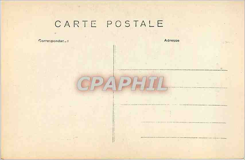 CPA A Vincent Rue des Beaux Arts Paris  — Verso