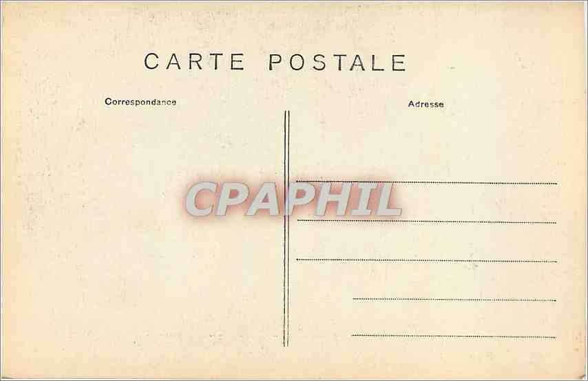 CPA A Vincent Rue des Beaux Arts Paris  — Back