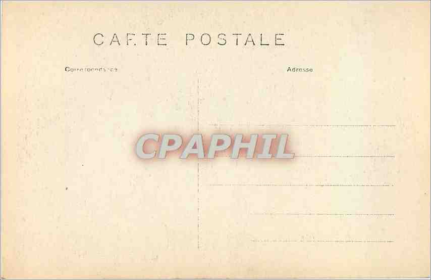 CPA A Vincent Rue des Beaux Arts Paris  — Verso