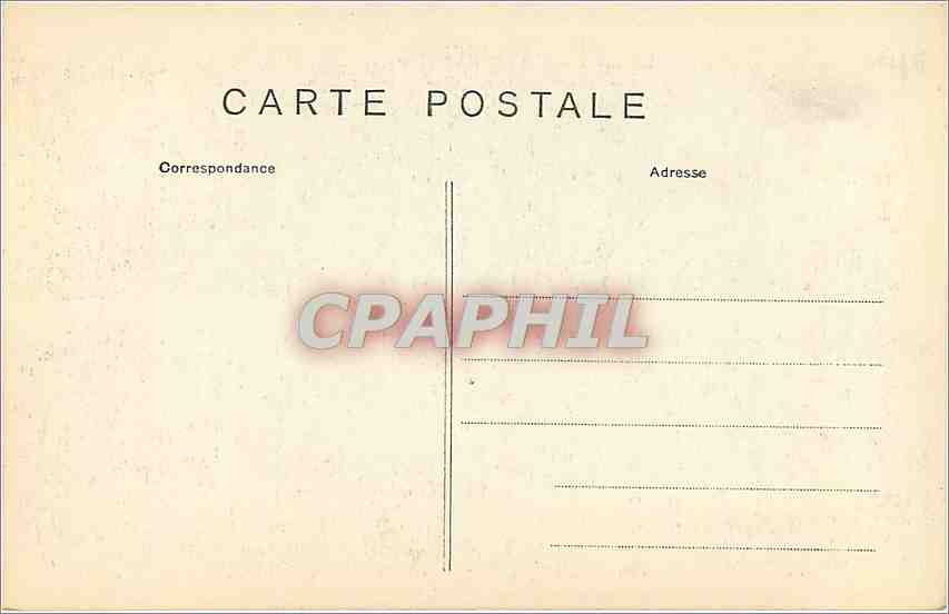 CPA A Vincent Rue des Beaux Arts Paris  — Rückseite