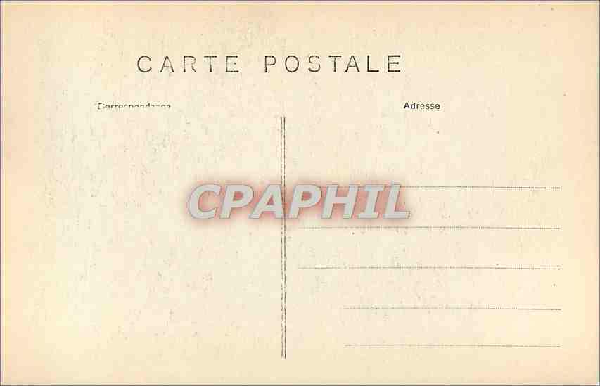 CPA A Vincent Rue des Beaux Arts Paris  — Verso