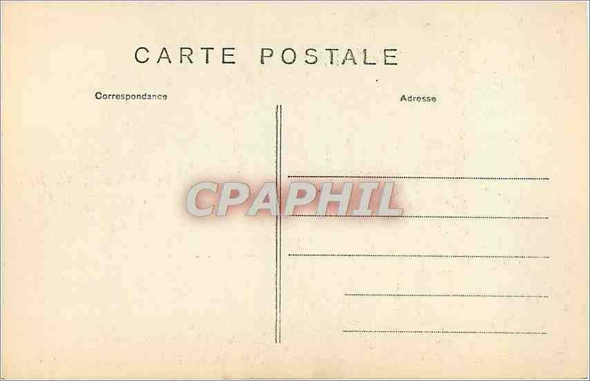 CPA A Vincent Rue des Beaux Arts Paris  — Verso