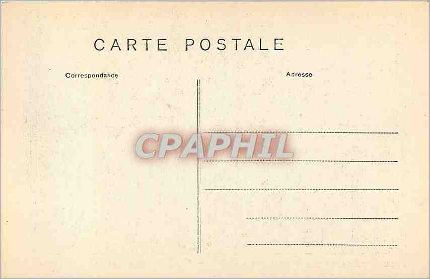 CPA A Vincent Rue des Beaux Arts Paris  — Verso