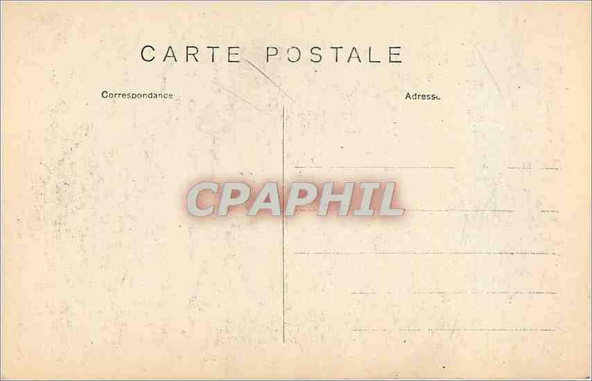 CPA A Vincent Rue des Beaux Arts Paris  — Verso