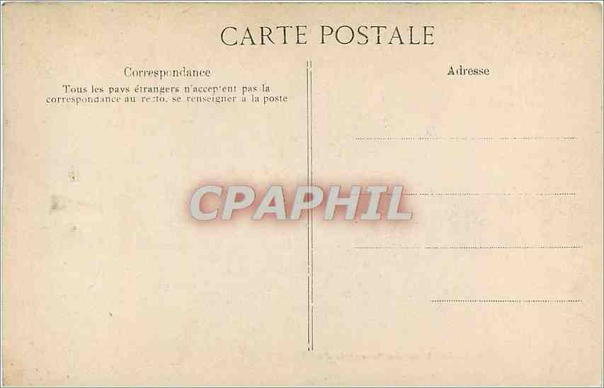 CPA A Vincent Rue des Beaux Arts Paris  — Verso