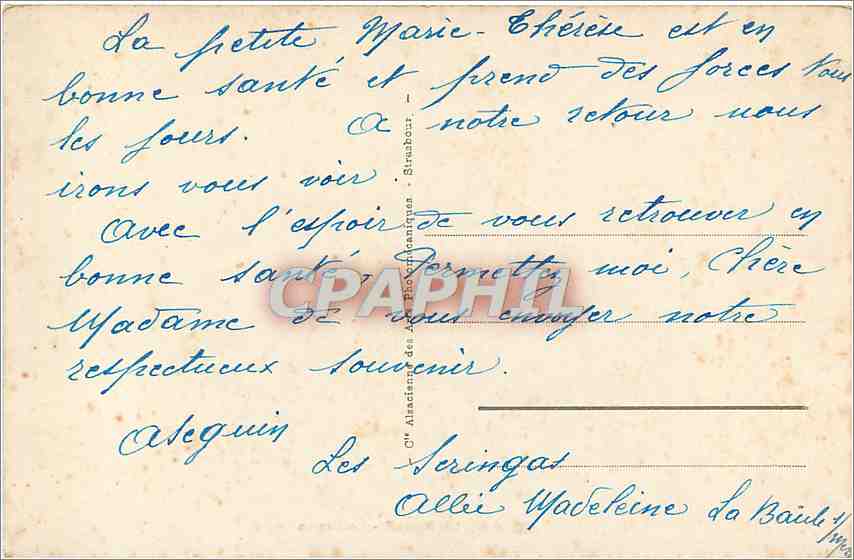 CPA La Baule Le Casino  — Rückseite