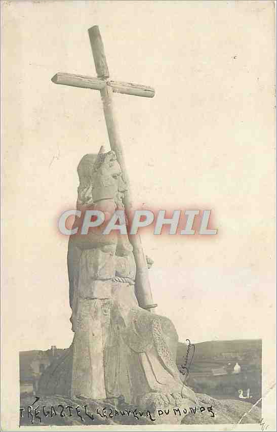Tregastel, statue du monop — éditeur inconnu, n° 21