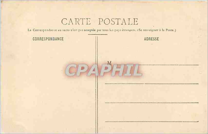 CPA Chateaubriant Eglise St Nicolas  — Back