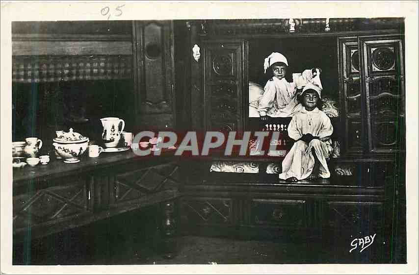 Deux enfants bretons — Autour des Lits Clos Bretons — Éditions GABY