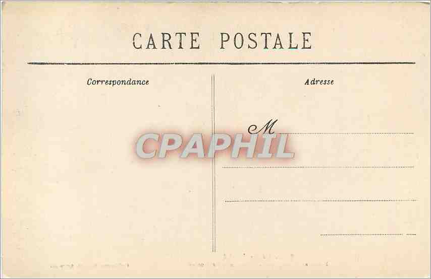 CPA Pont l'Abbe Interieur de l'Eglise des Carmes  — Rückseite