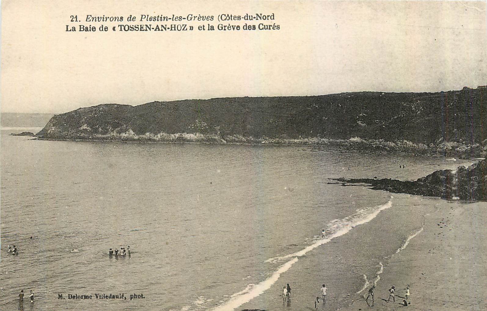 La Baie de « TOSSEN-AN-HOZ » et la Grève des Curés — Environs de Plestin-les-Grèves (Côtes-du-Nord) — M. Delorme Viiledaulé, phot. n°21