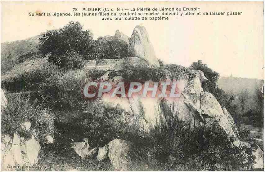 PLOUER (C. d N.) — La Pierre de Lémon ou Erusoir — Garnier Frères, n°78