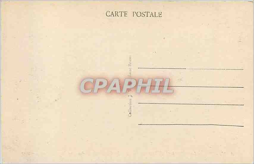 CPA La Fort Lalatte Cote Ouest et les formidables rochers sur lesquels il est construit  — Rückseite