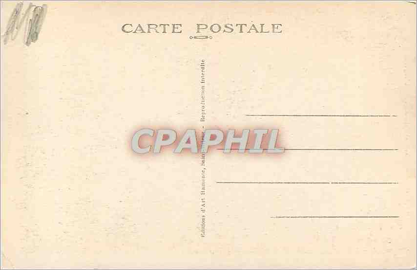 Boquen - L'Église - Chapelles du transept nord — Éditions d'Art Brameley, n°7 — Rückseite