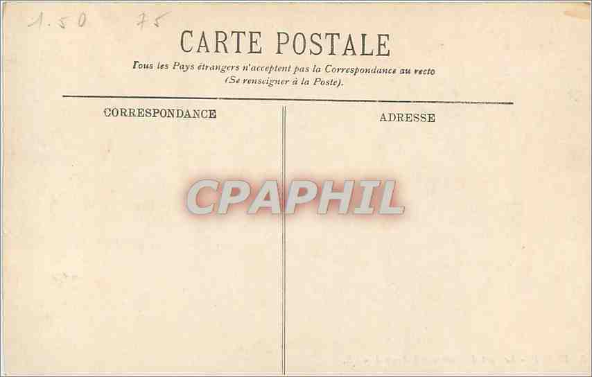 CPA Brest Le Port de Guerre et l'Arsenal  — Rückseite
