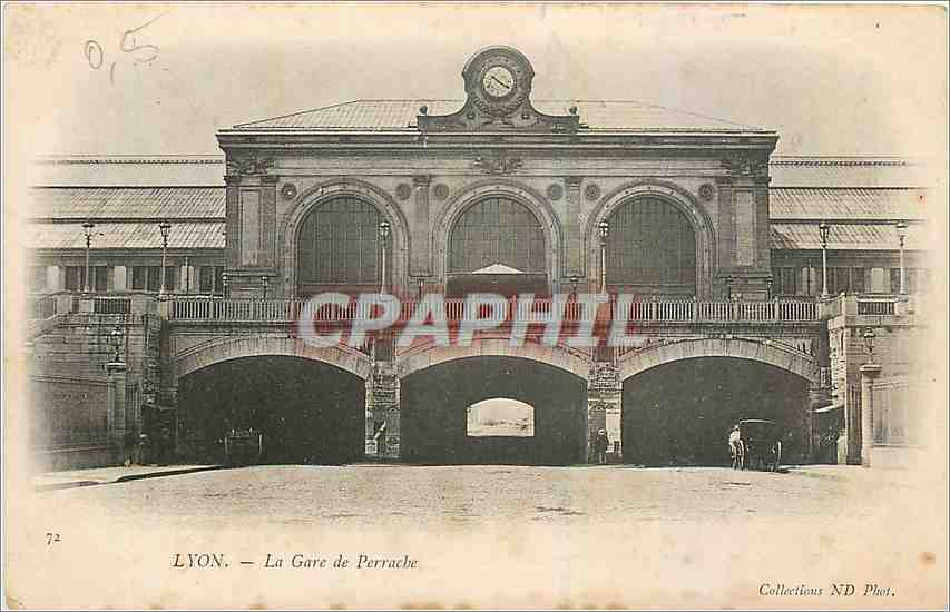 LYON — La Gare de Perrache — Collections ND Phot.