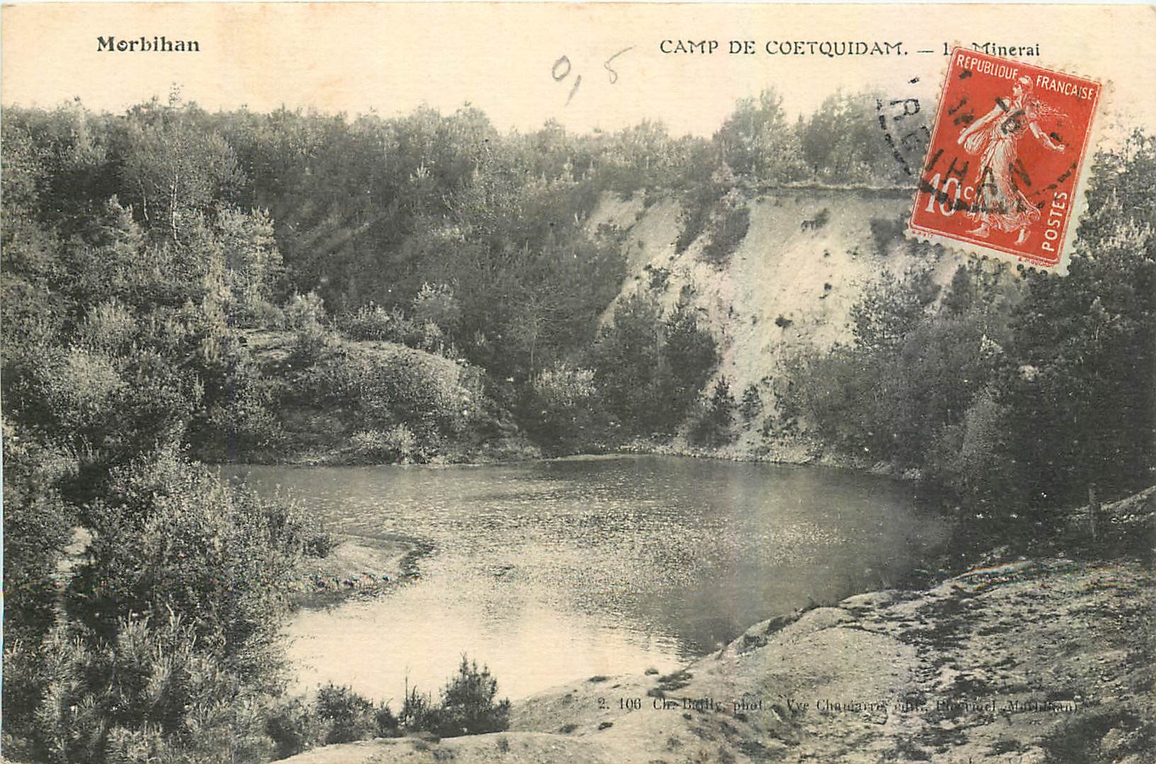 Camp de Coetquidam — Minerai — Che Baille, phot. Yve Chatauret, Morbihan