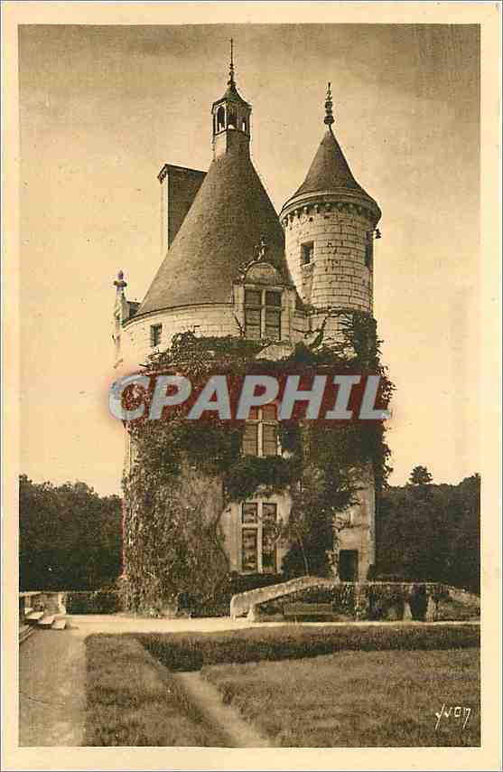 CPA Chateau de Chenonceaux Indre et Loire La Tour des Marques 