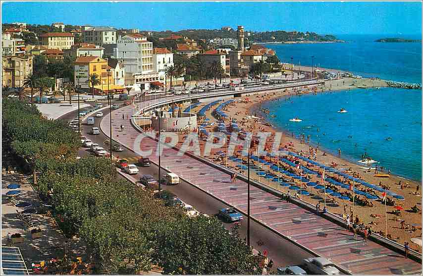 CPM Saint Raphael Var Le Boulevard Felix Martin 