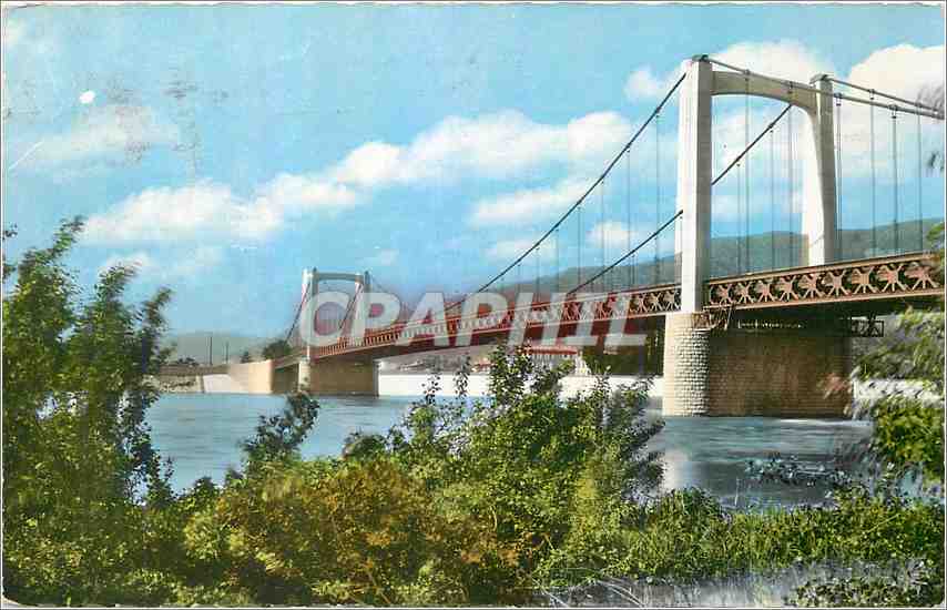 CPM La Vallee du Rhone Tain Tournon Le nouveau pont 