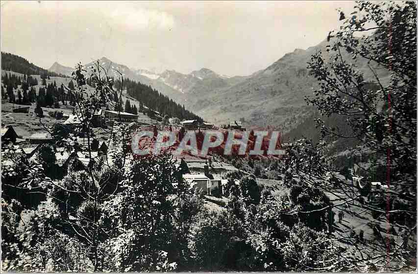 CPM Meribel les Allues Savoie Vue du plateau et de la Pointe du Vallon 