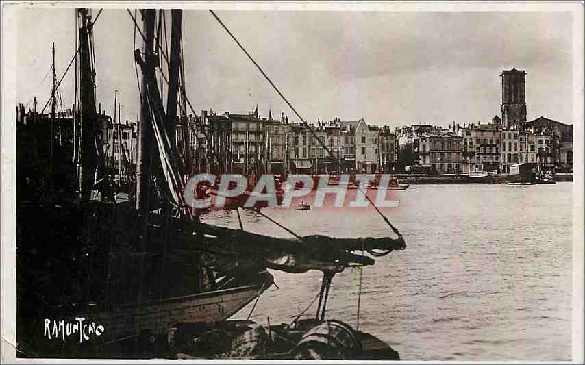 CPM Port la Rochelle vers Saint Sauveur Bateaux