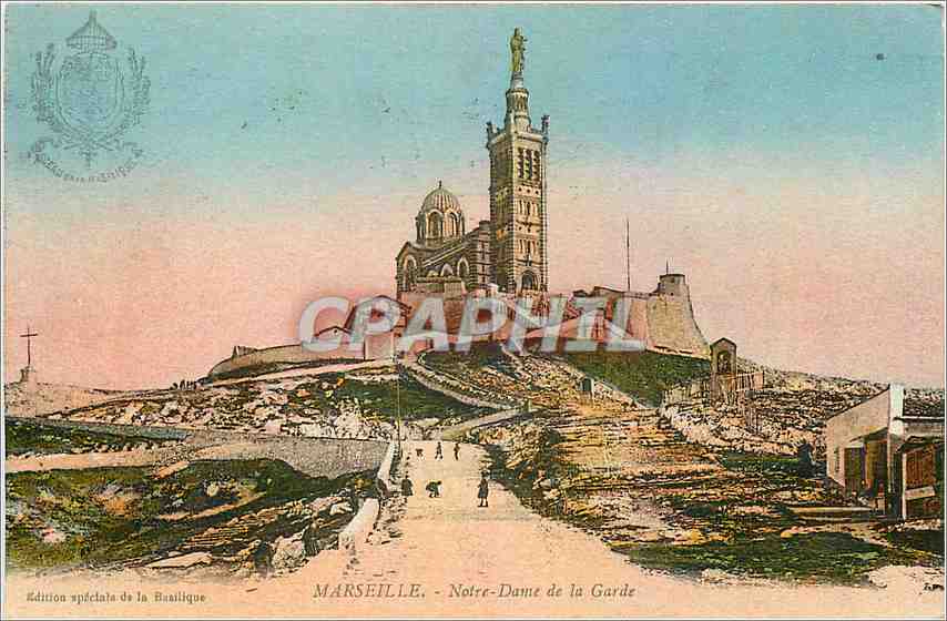 CPA Marseille Notre Dame de la Garde 