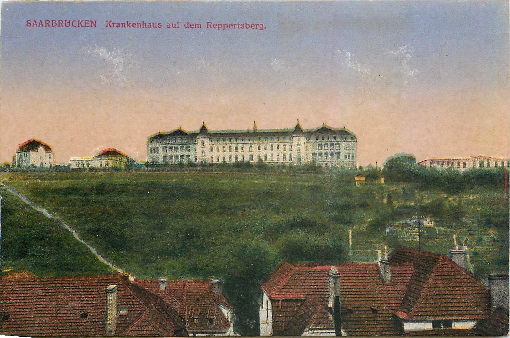 CPA Saarbrucken Krankenhaus auf dem Reppersberg 