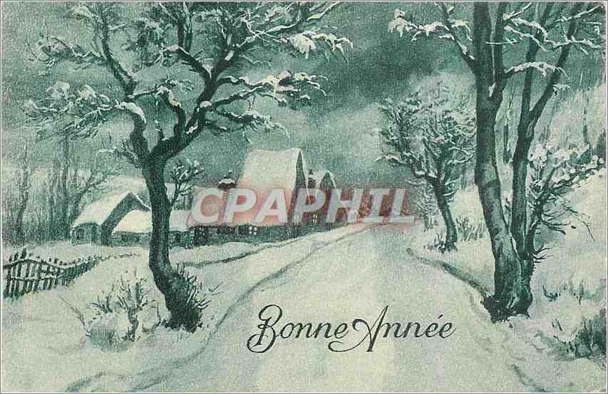CPA Bonne Annee 