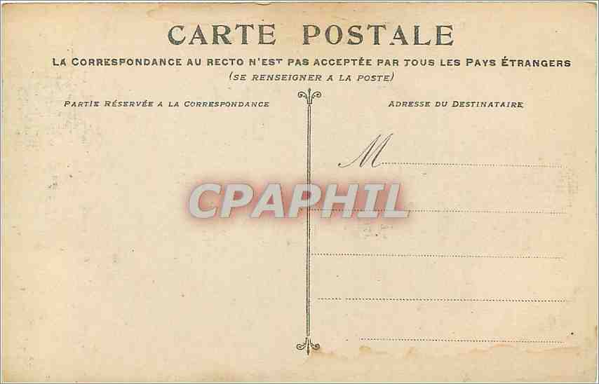 CPA Rouen La Crue de la Seine Quai Cavetier de la Salle — Verso