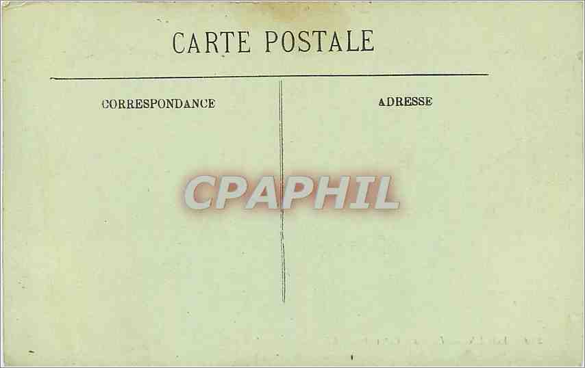 CPA Rouen La Place Lafayette Brasserie — Rückseite