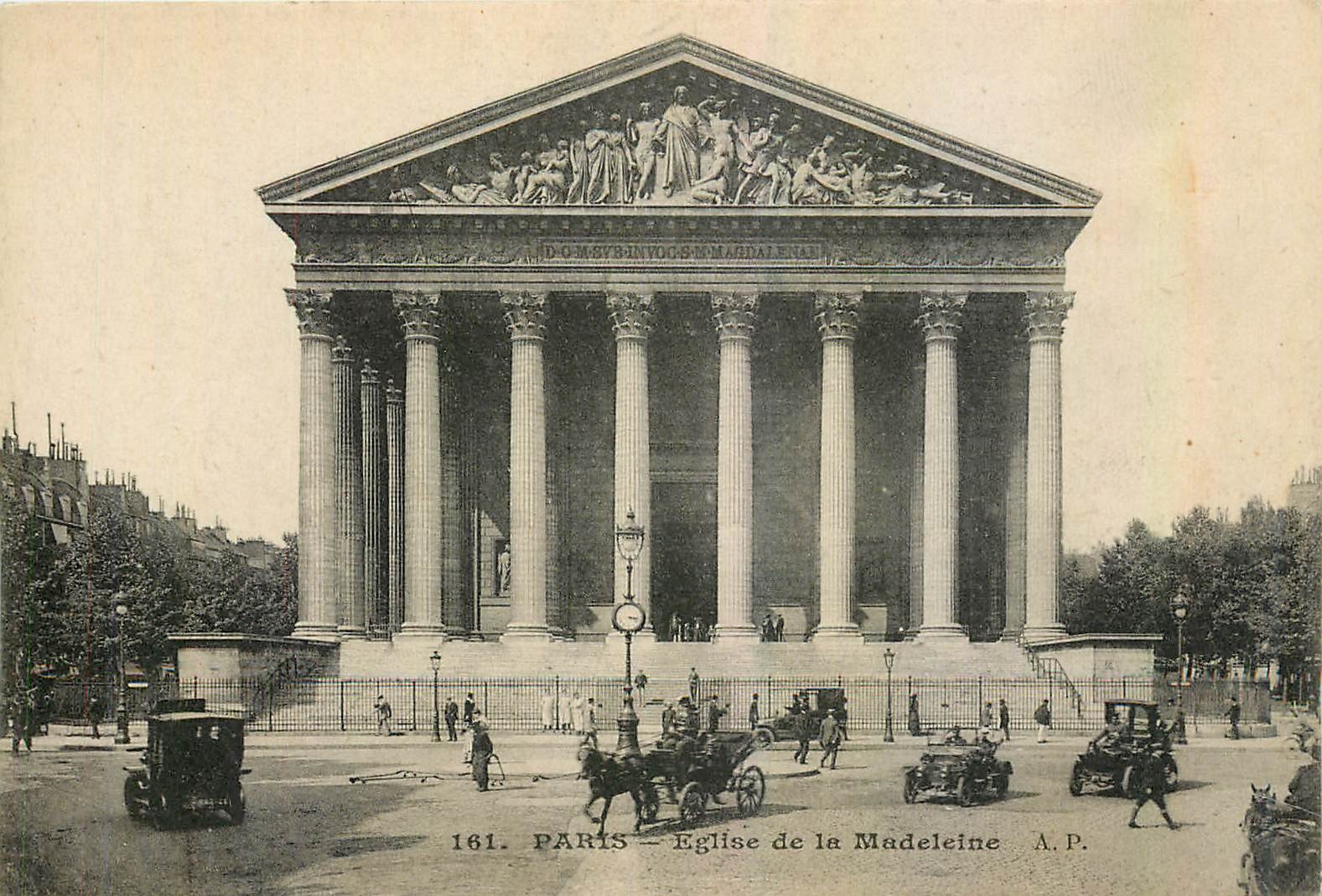 CPA Paris Eglise de la Madeleine 
