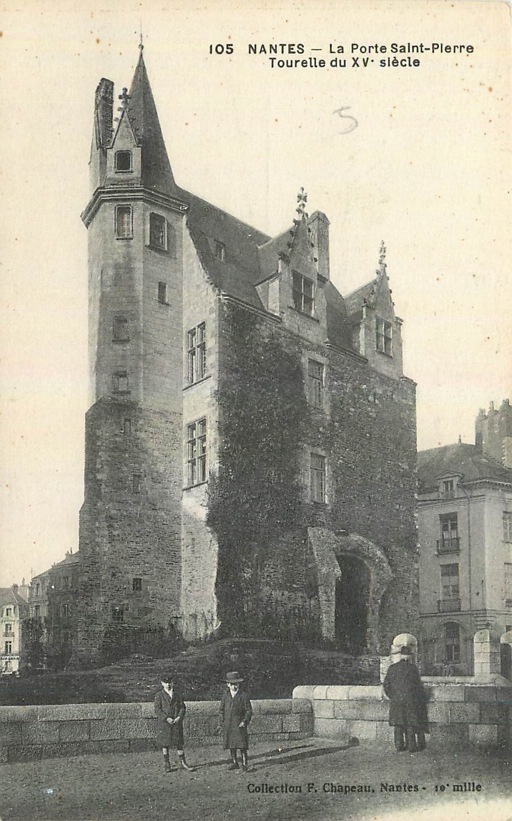 CPA Nantes La Porte Saint Pierre 
