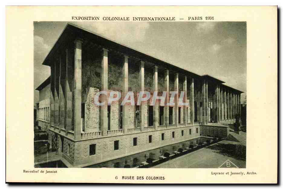 Exposition Coloniale Internationale-Paris-1931- Musee Des Colonies -CPA