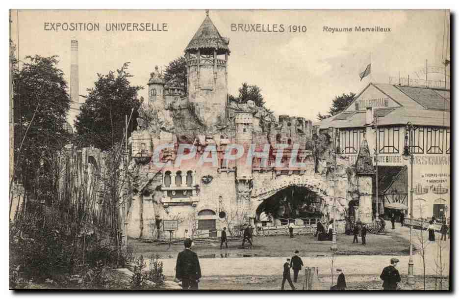 Exposition Universelle Bruxelles 1910 — Royaume Merveilleux — Edit. V.F. Bruxelles