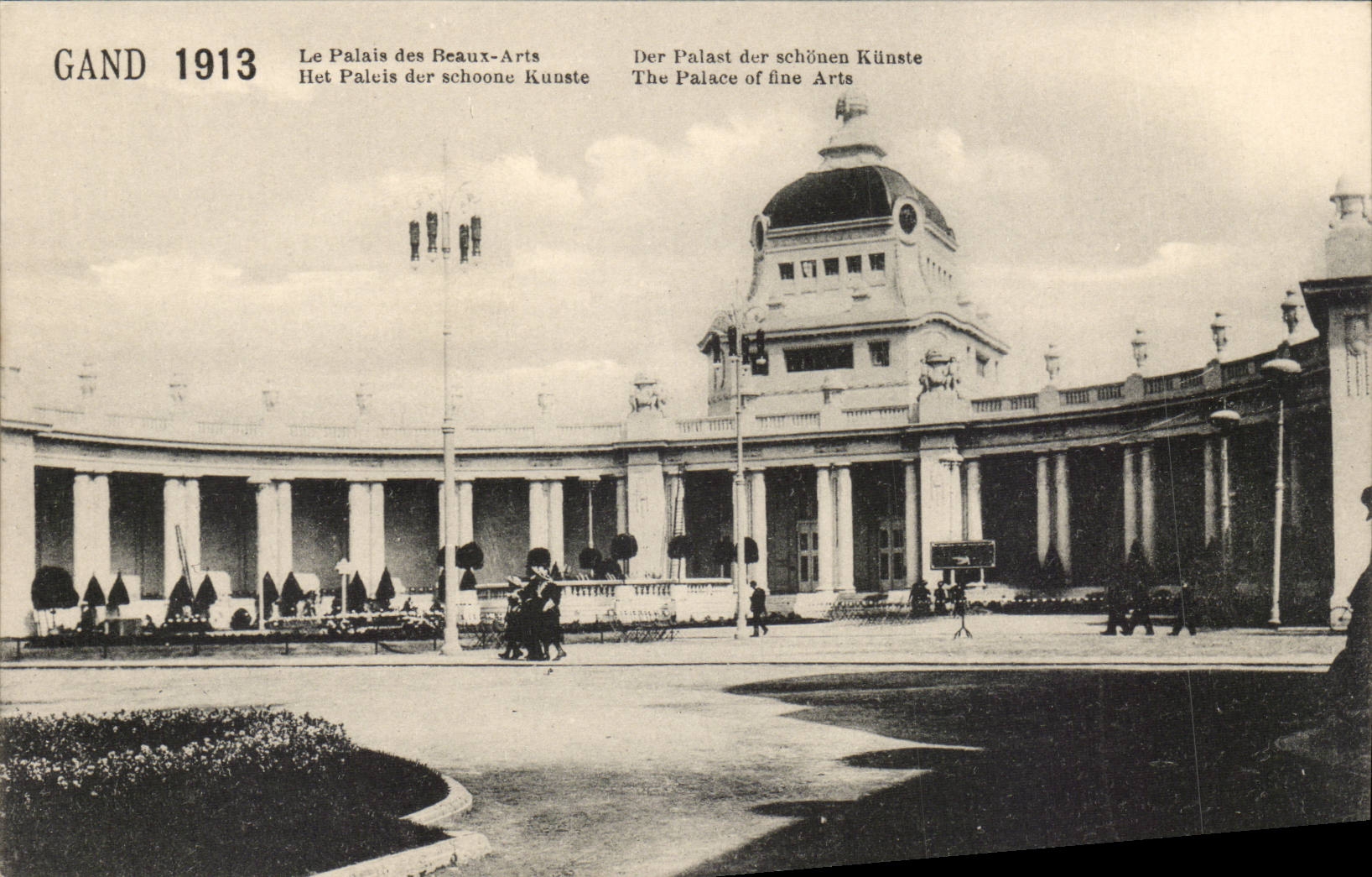 Palacio de las Bellas Artes — Exposición Internacional y Universal de Gand 1913 — C.D. Br. editor