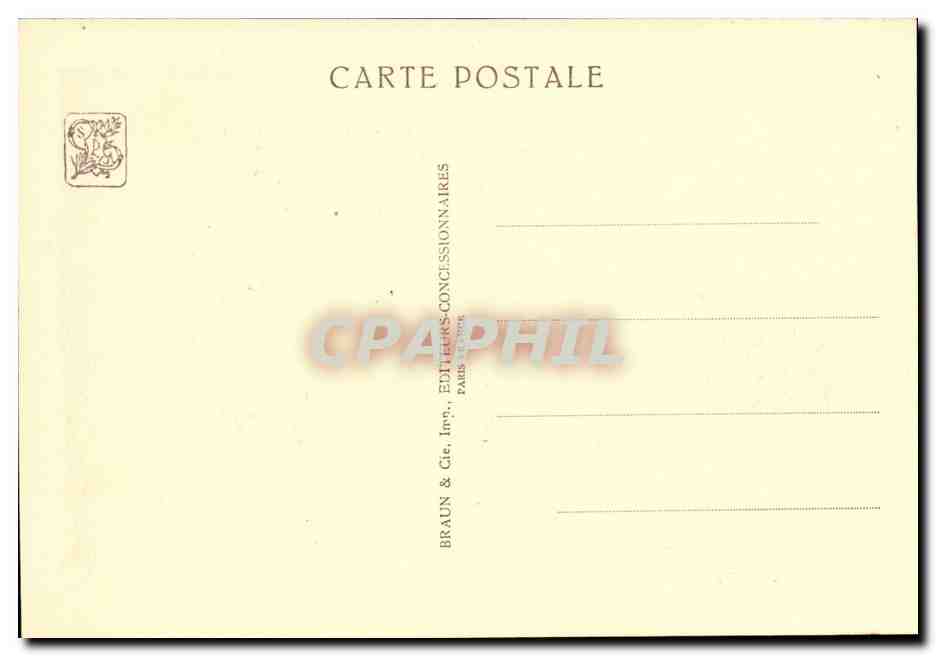 Exposition Coloniale International-Paris-1931- Pavillon Du Congo Belge CPA — Rückseite