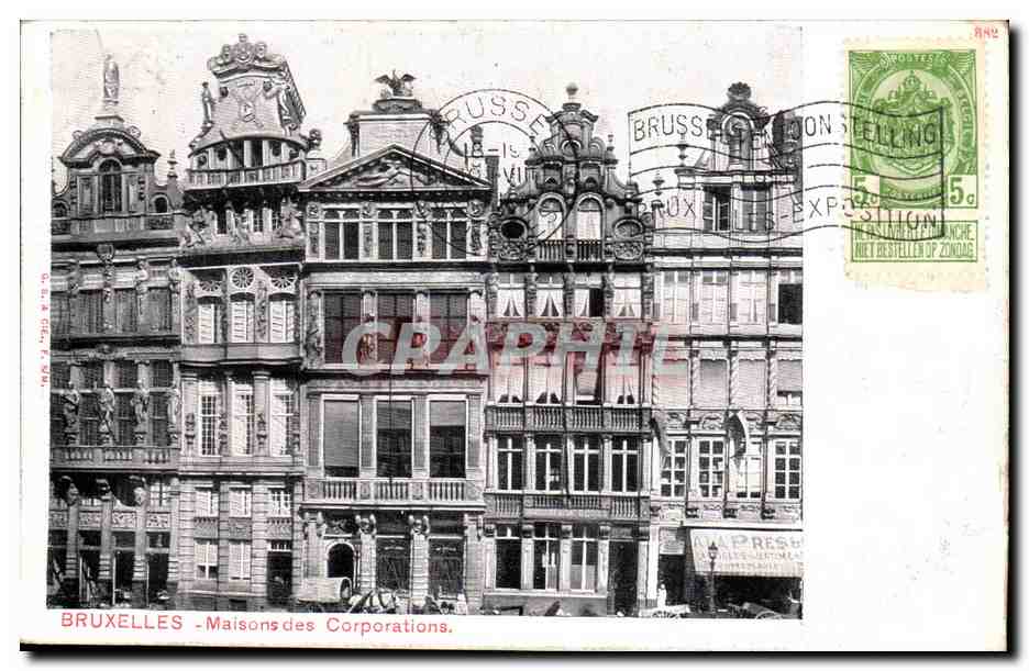 Bruxelles - Maisons des Corporations — éditeur Bruxelles, n° R442