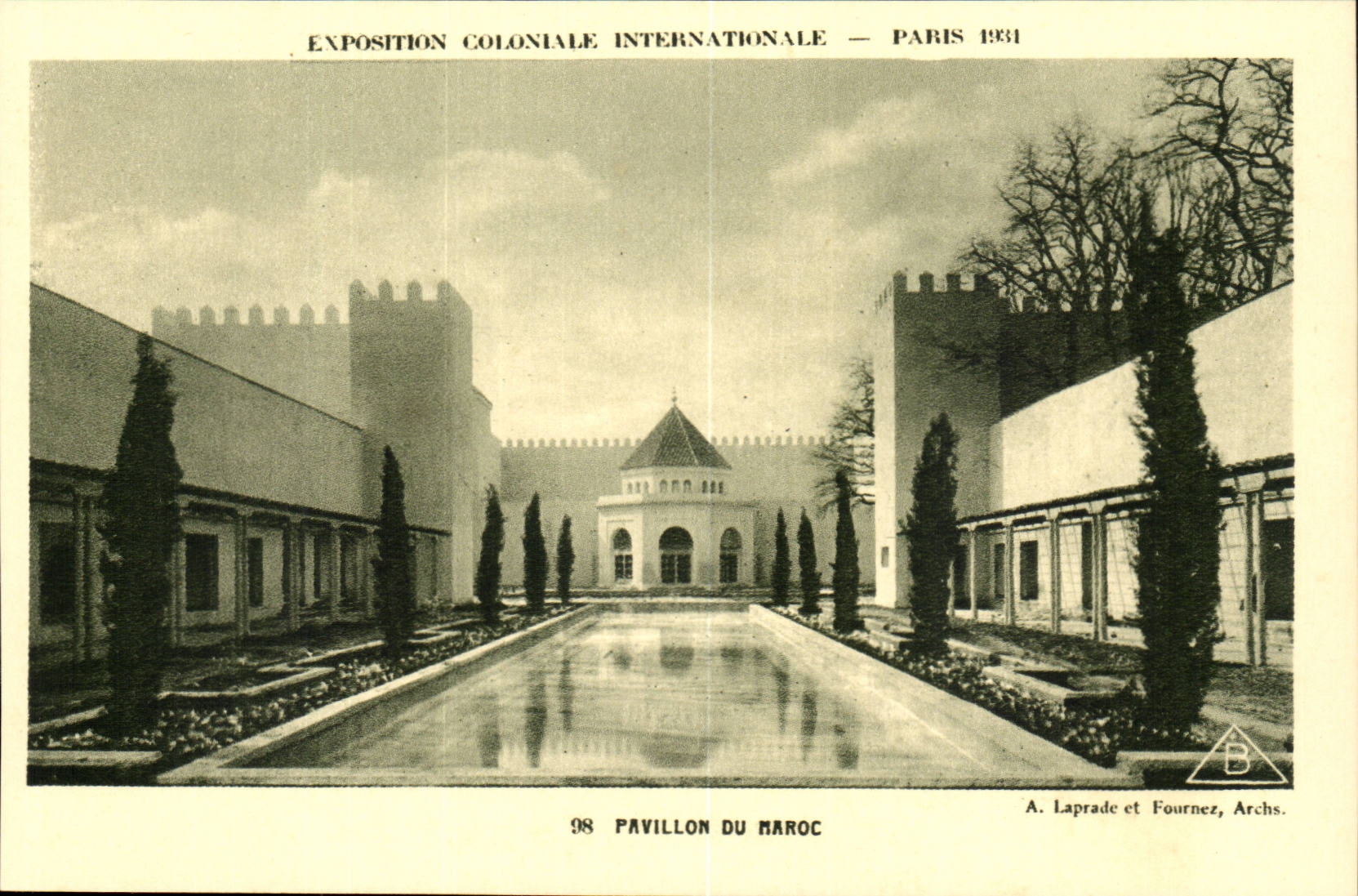 Exposition Coloniale Internationale-Paris-1931-Pavillon Du Maroc -CPA