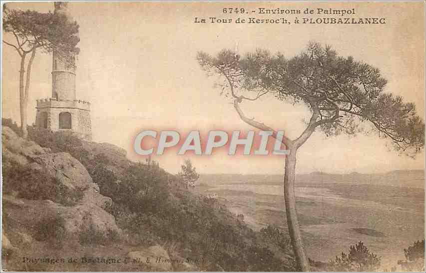 CPA Environs de Paimpol La Tour de Kerroc'h a Ploubazlanec 