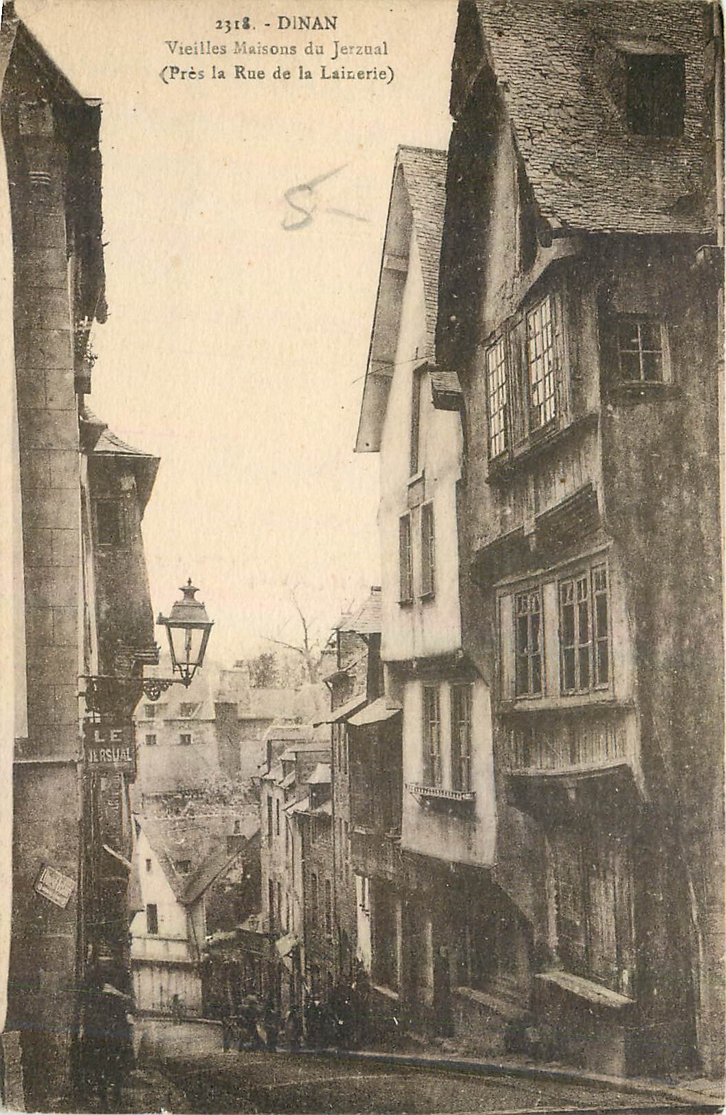 CPA Dinan Vieilles Maisons de Jerzual 