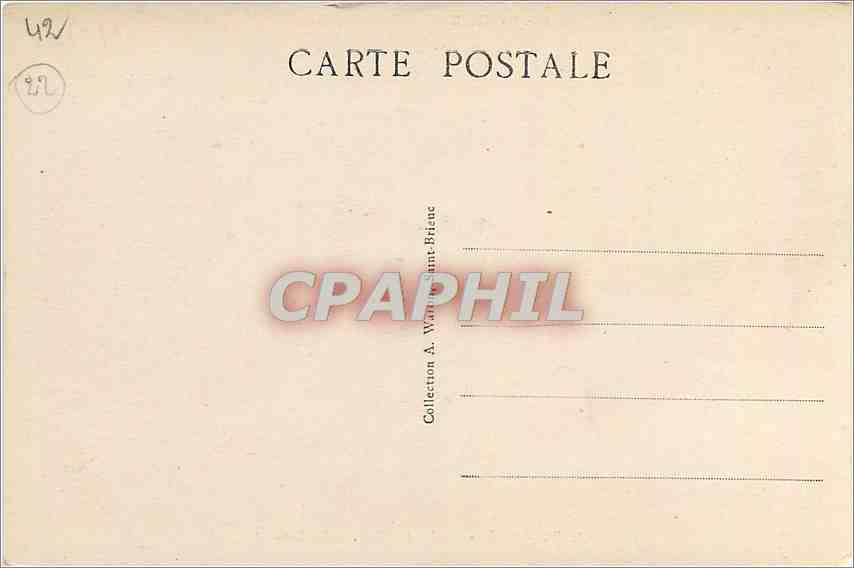 CPA Val-Andre Le Verdelet  — Rückseite