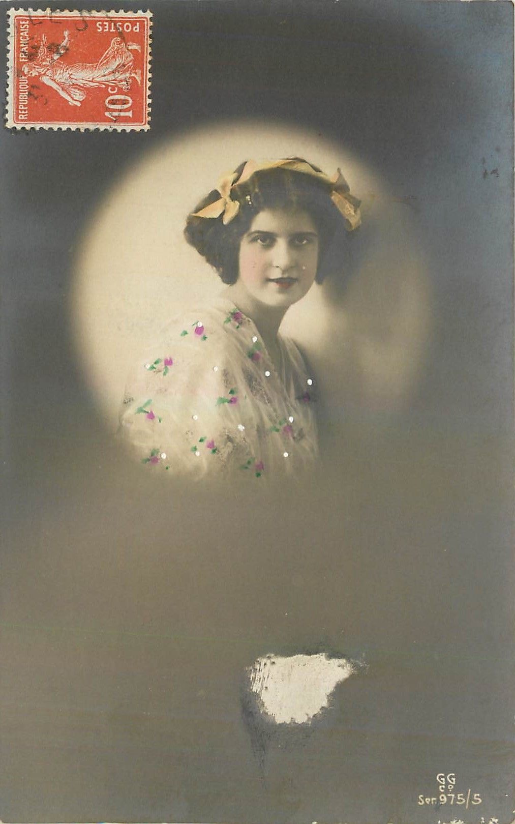 CPA Femme Une journee dans la prairie Glendennings