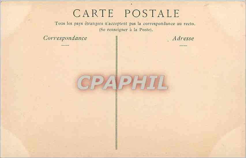 CPA Le Havre La Jetee par gros Temps Bateau — Rückseite