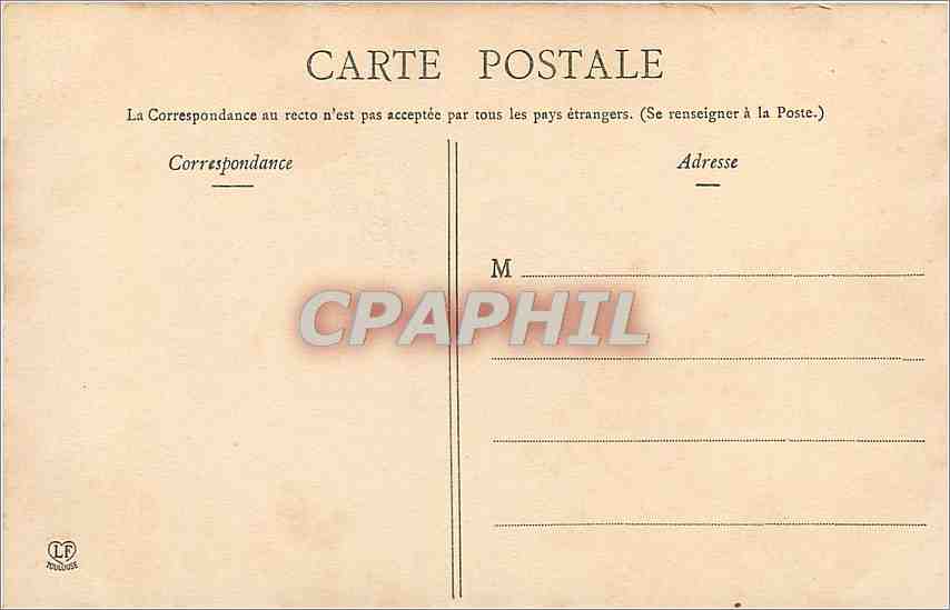CPA Toulouse Cathedrale St Etienne  — Verso