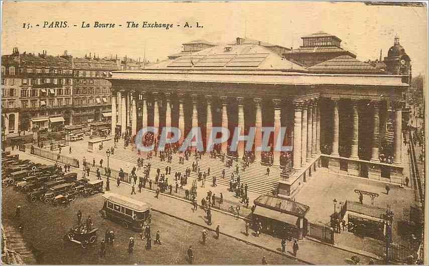CPA Paris La Bourse 