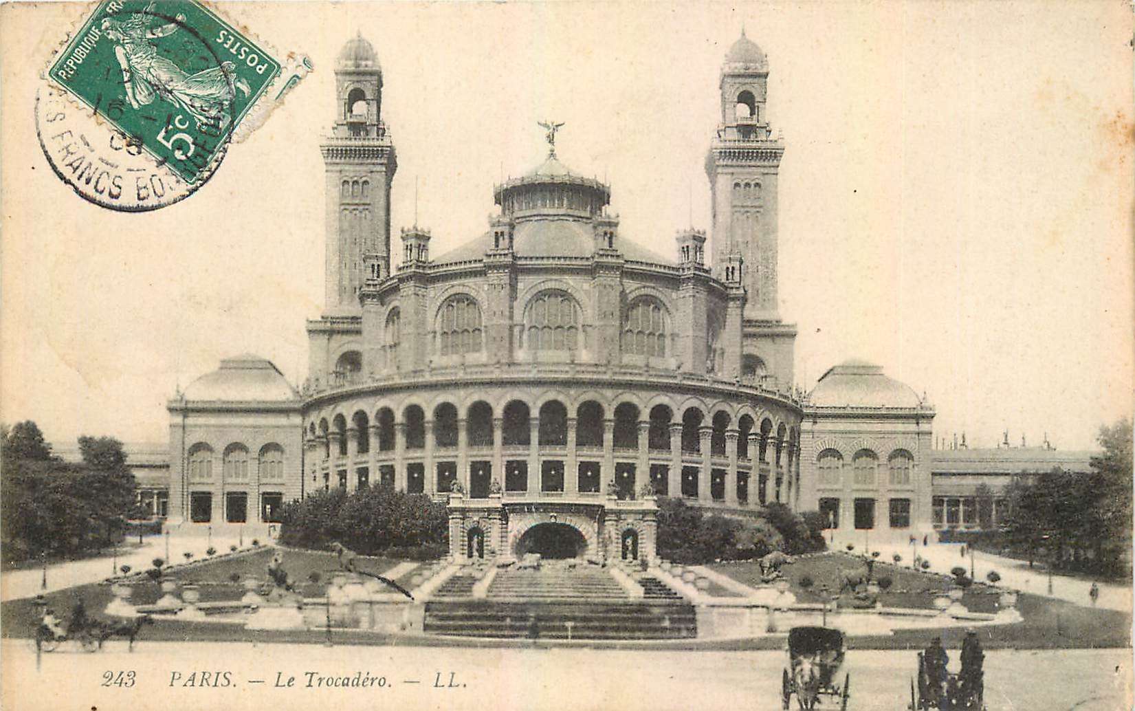 CPA Paris Le Trocadero 